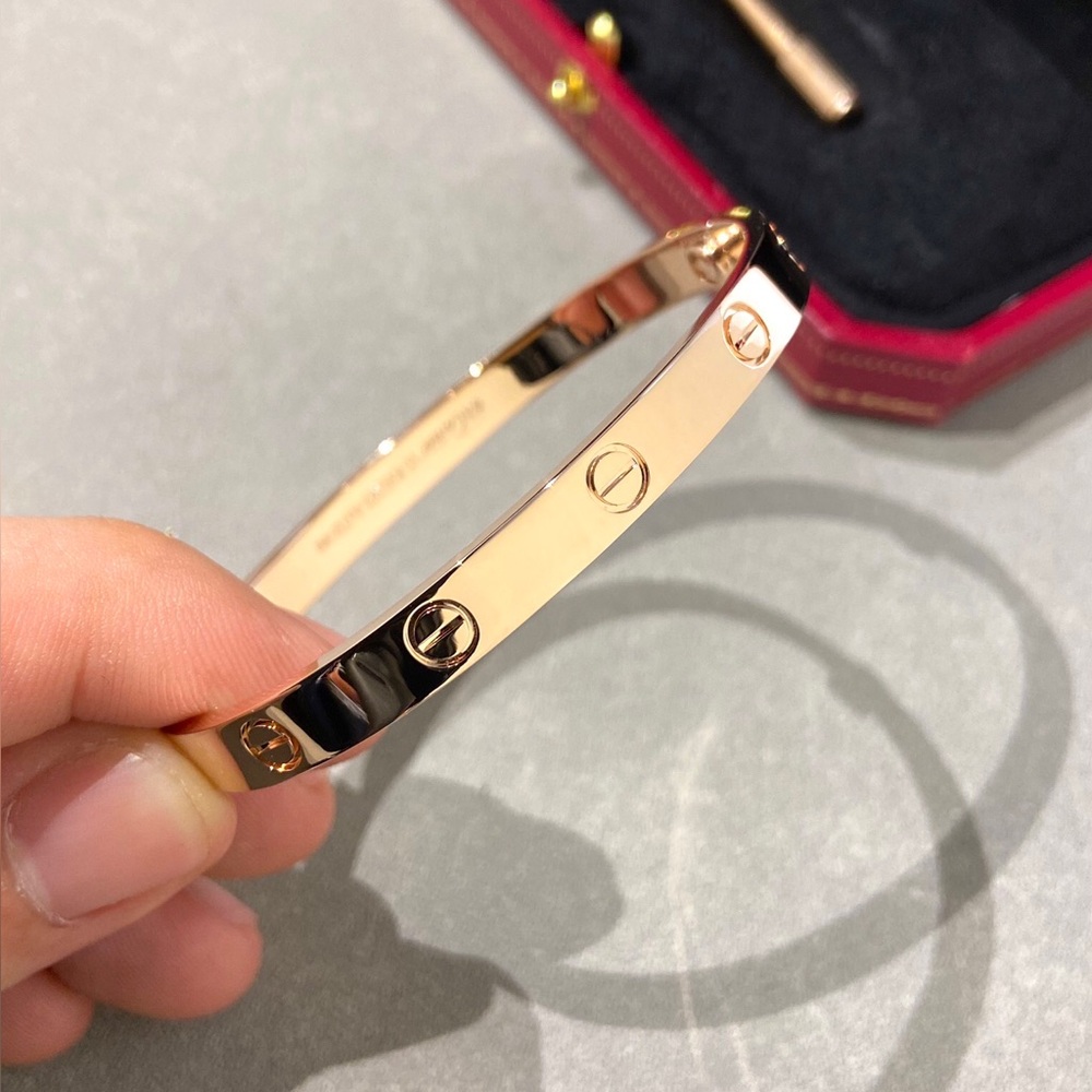 Cartier Rose Gold Bracelet